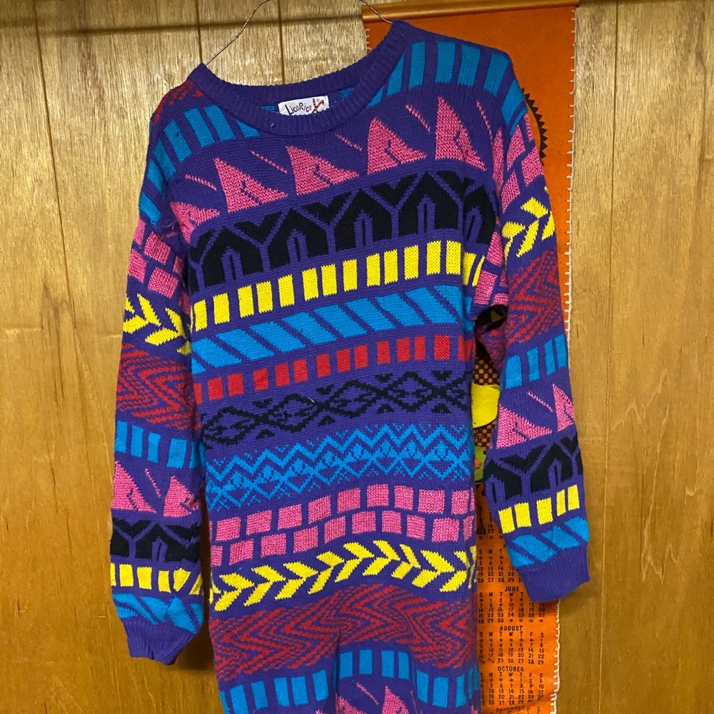 Vintage sweater dress